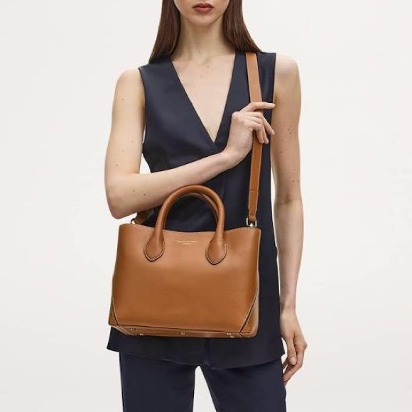 Aspinal of London Midi Tote Smooth Leather - Picture 7 of 8